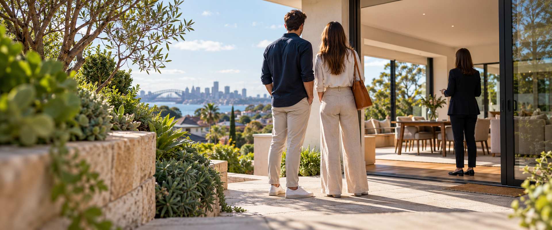 NSW first home buyer cost breakdown - deposit, duty and completion costs set out on a table